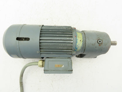 ABM DB10H/G80/4D71AX-4 Inline Gearmotor w/Brake .25kw 230/460V 3PH 96rpm 15:1