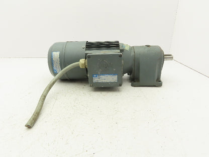 ABM DB10H/G80/4D71AX-4 Inline Gearmotor w/Brake .25kw 230/460V 3PH 96rpm 15:1
