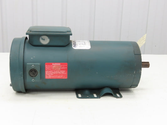 Reliance Electric T56S1014A DC Motor 180V 1.5Hp 7A 1750 RPM 56HC 7/8" Shaft