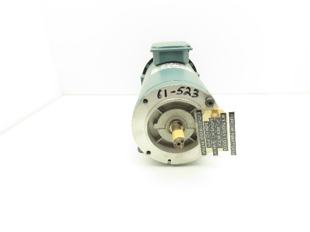 Reliance Electric T56S1103B DC Motor 90V 3/4Hp 7.9A 1750/2050 RPM 56HC Frame