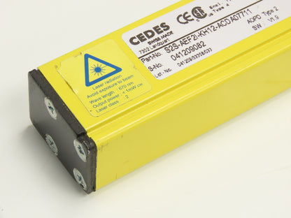 Cedes S2S-AEF2I-KH12-ACD Safe2+ Safety Light Curtain Emitter 1500mm Barrier