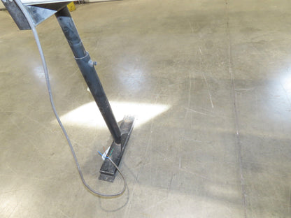 12"x 56"L Plastic Tabletop Belt Bottle Conveyor Adj Height 90VDC 200 FPM