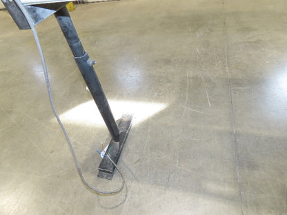 12"x 56"L Plastic Tabletop Belt Bottle Conveyor Adj Height 90VDC 200 FPM