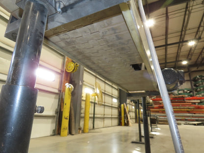 12"x 56"L Plastic Tabletop Belt Bottle Conveyor Adj Height 90VDC 200 FPM