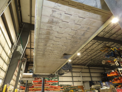 12"x 56"L Plastic Tabletop Belt Bottle Conveyor Adj Height 90VDC 200 FPM