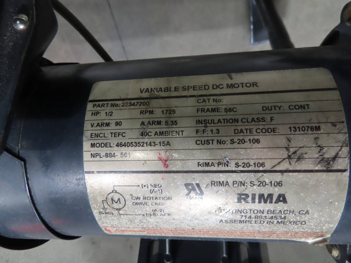 12"x 56"L Plastic Tabletop Belt Bottle Conveyor Adj Height 90VDC 190 FPM