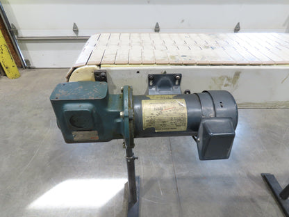 12"x 56"L Plastic Tabletop Belt Bottle Conveyor Adj Height 90VDC 200 FPM