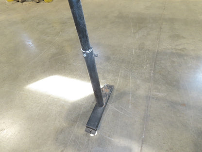 12"x 56"L Plastic Tabletop Belt Bottle Conveyor Adj Height 90VDC 200 FPM