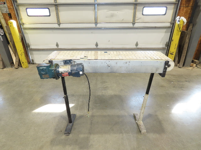 12"x 56"L Plastic Tabletop Belt Bottle Conveyor Adj Height 90VDC 230 FPM