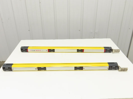 Leuze MLD510-R4L Safety Light Curtain Receiver Transmitter Set 950mm