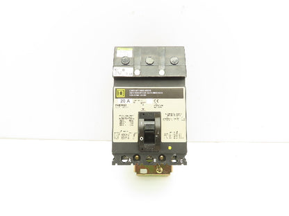 Square D FAB36020 I-Line Circuit Breaker 20A 600V 3 Pole Gray Face