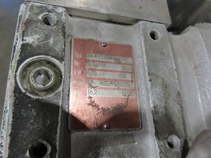 Gammerler 20"x 7' 6" Slider Bed Conveyor Flat to Incline 14" Belt 280 FPM 480V