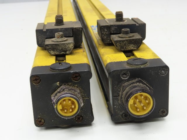 Sick 30-MGS Safety Light Curtain Transmitter Receiver Set MGSS 90-12/MGSE90-12B