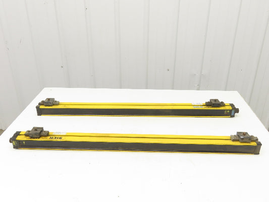 Sick 30-MGS Safety Light Curtain Transmitter Receiver Set MGSS 90-12/MGSE90-12B