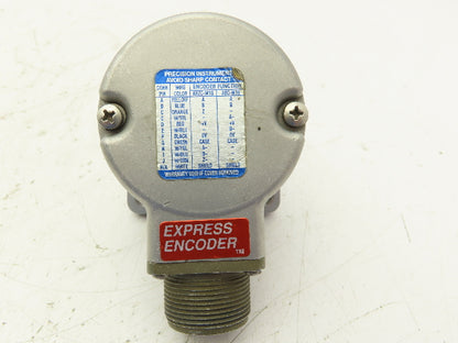 BEI Sensors XH25D-SS-1024-ABZC-7272-SM18 Rotary Encoder 10-Pin 5-28VDC