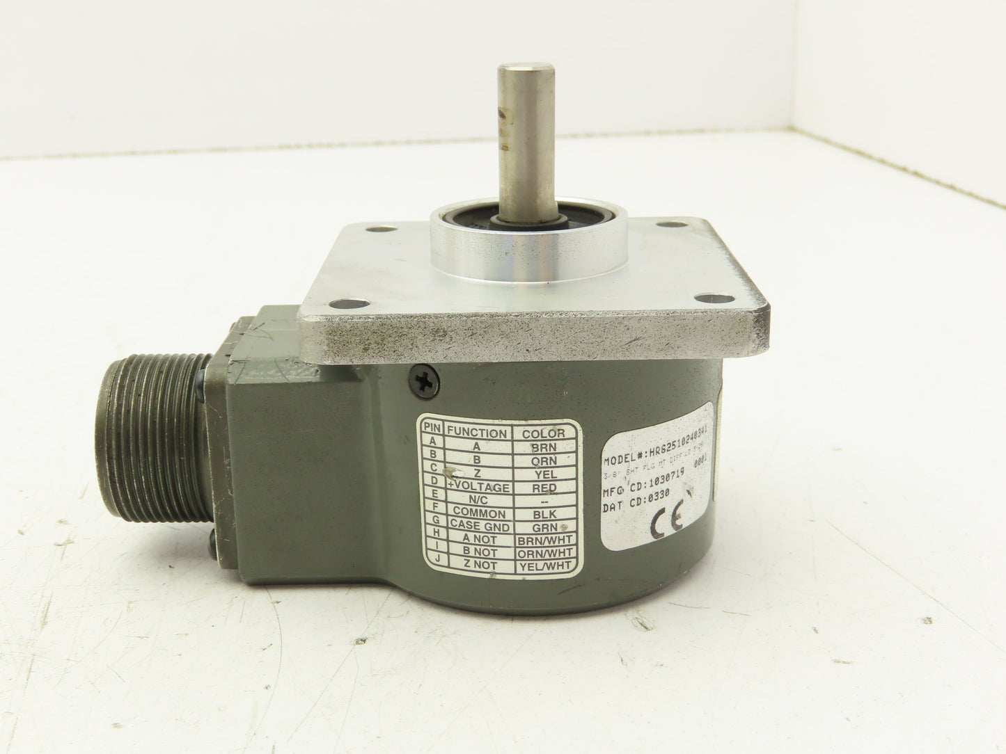 Dynapar HR62510240341 Rotary Encoder 10-Pin 5-26VDC Gray