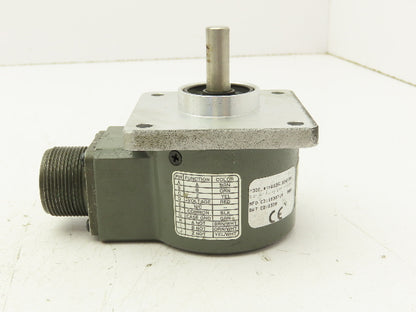 Dynapar HR62510240341 Rotary Encoder 10-Pin 5-26VDC Gray