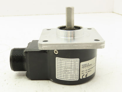 Dynapar HR62510240341 Rotary Encoder 10-Pin 5-26VDC Black