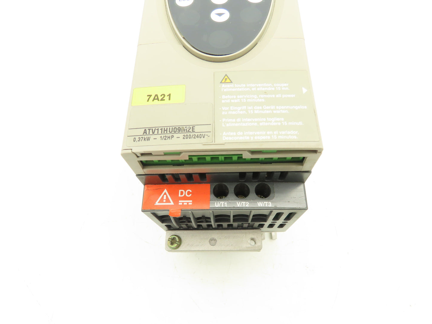 Telemecanique ATV11HU09M2E Altivar 11 Variable Speed Drive VFD .5Hp 240V 1PH In