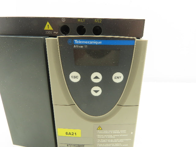 Telemecanique ATV11HU29M2E Altivar 11 Variable Speed Drive VFD 3/2Hp 240V 1PH In