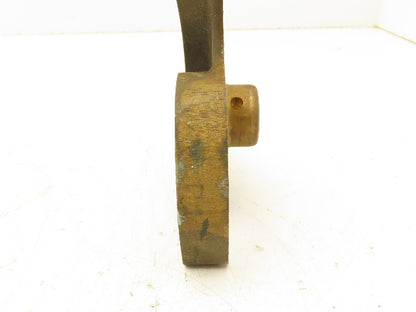 Bronze Pump Impeller 3-Blade 1/2" Bore 4.5" OD