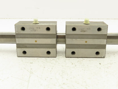 THK LBH30 Ball Spline Rigid Square Nut Bearings Non Rotating Shaft 27.5" Travel