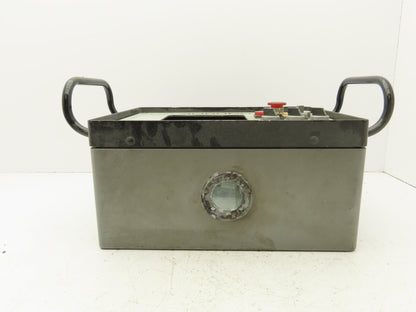 Electrical Enclosure Control Panel HMI 300x400x150mm 7.25x6.25" Cutout 22mm Hole