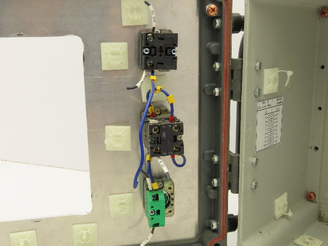 Electrical Enclosure Control Panel HMI 300x400x150mm 7" x 5" Cutout 22mm Hole