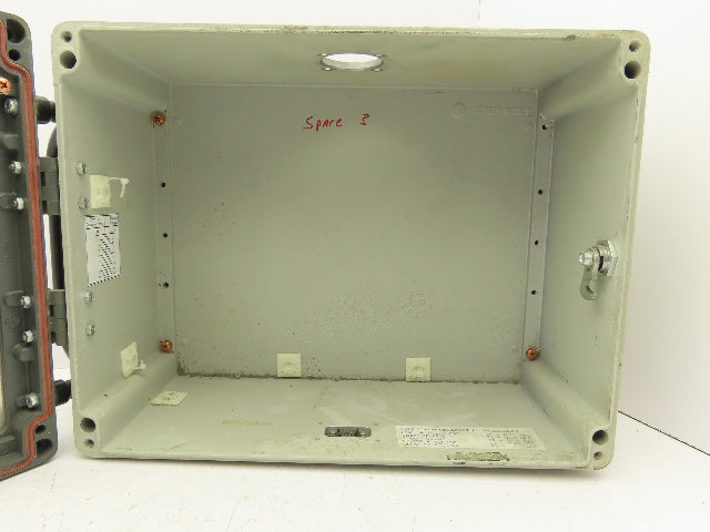 Electrical Enclosure Control Panel HMI 300x400x150mm 7" x 5" Cutout 22mm Hole