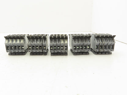 Morsettitalia S10H EURO S10-5H DIN Rail Terminal Block Fuse Holder 30A Lot of 25