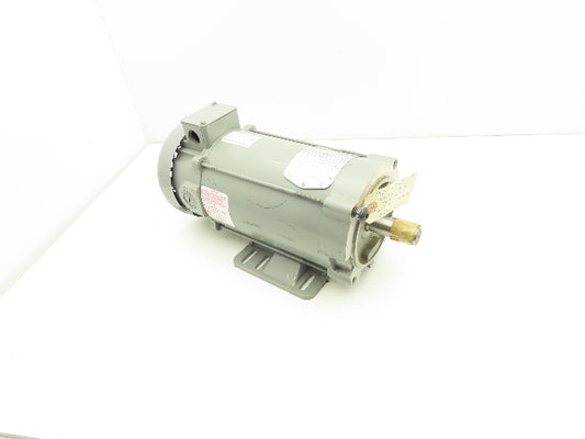 Boston Gear PM18100TF-B DC Motor 180V 1Hp 5A 1750 RPM 56CZ Frame 7/8" Shaft