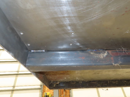 7' x 10' Steel Base Floor Plate 3/4"Machined Top Machine Mounting Workholding