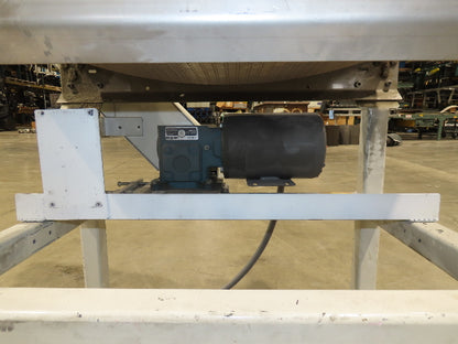Buhrt 20"x 34"L Plastic Chain Conveyor 12" Mattop Intralox RH Belt Drive 460V