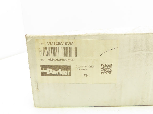 Parker VM125A10VM Hydraulic Pressure Reducing Valve NG10 350bar