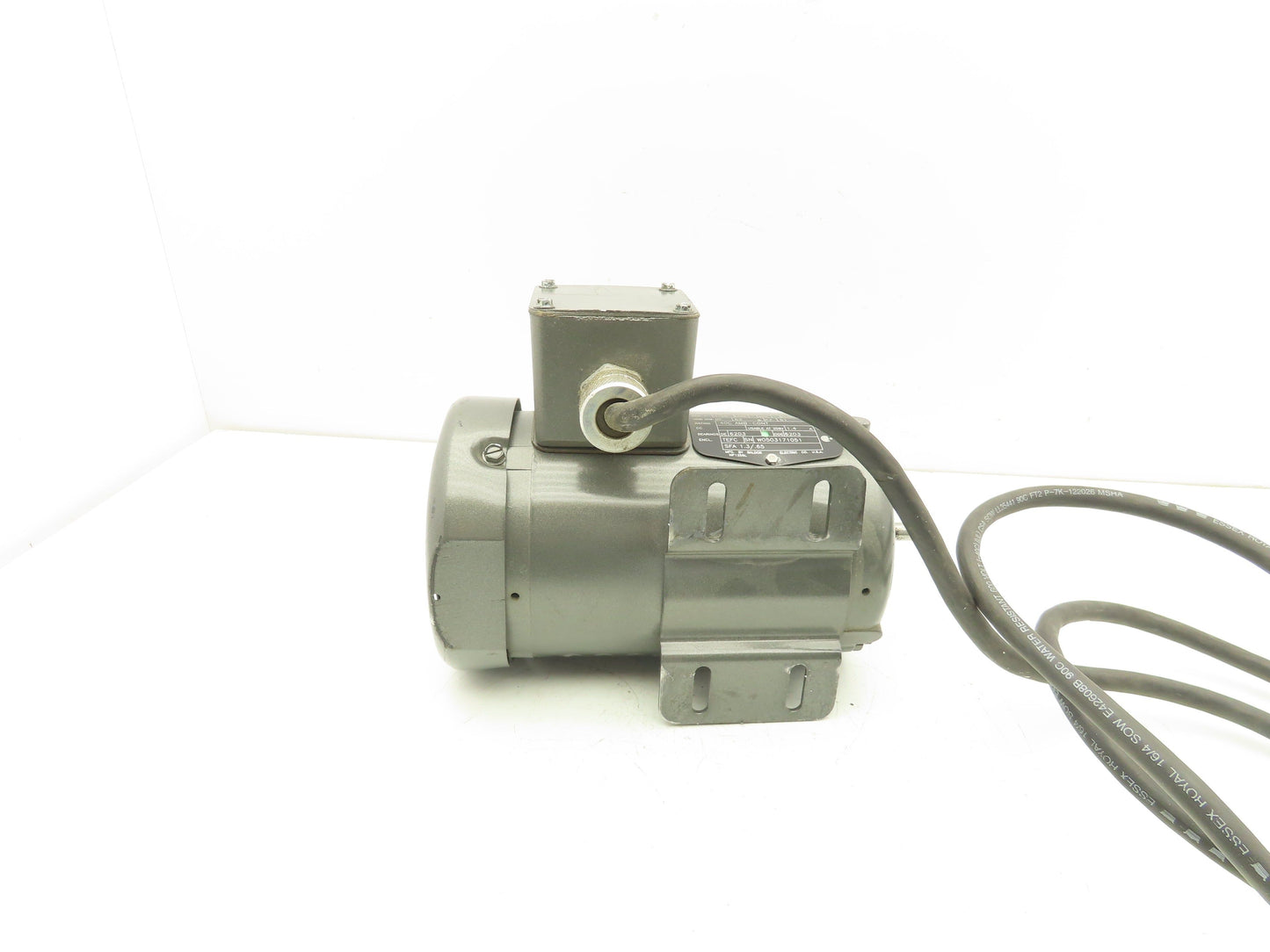 Baldor M3355 AC Motor 1/6Hp 1725 RPM 230/460V 3PH 42 Frame 3/8" Shaft