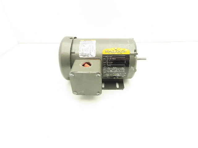 Baldor M3355 AC Motor 1/6Hp 1725 RPM 230/460V 3PH 42 Frame 3/8" Shaft