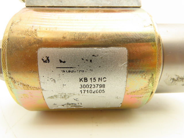 Bielomatik KB15NC High Pressure COAX Valve 3/8" 24VDC 250 Bar