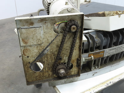 Transnorm TS1500/100 24" Belt Conveyor 45° RH Curve 250 FPM 460V Chain Drive