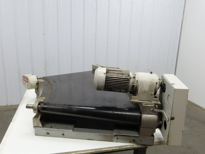 Transnorm TS1500/100 24" Belt Conveyor 45° RH Curve 250 FPM 460V Chain Drive