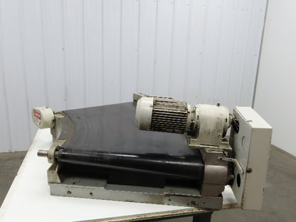 Transnorm TS1500/100 24" Belt Conveyor 45° RH Curve 250 FPM 460V Chain Drive