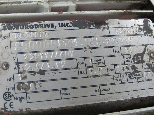 Transnorm TS1500/100 24" Belt Conveyor 45° RH Curve 250 FPM 460V Chain Drive