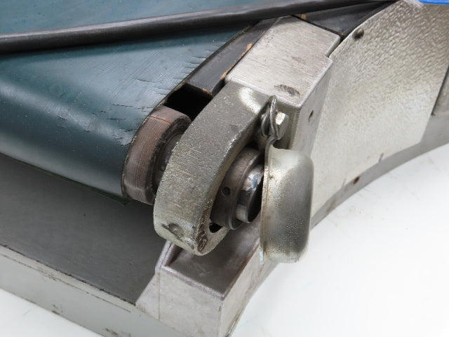 Transnorm TS1500/100 20" Belt Conveyor 45° LH Curve 250 FPM 460V Chain Drive