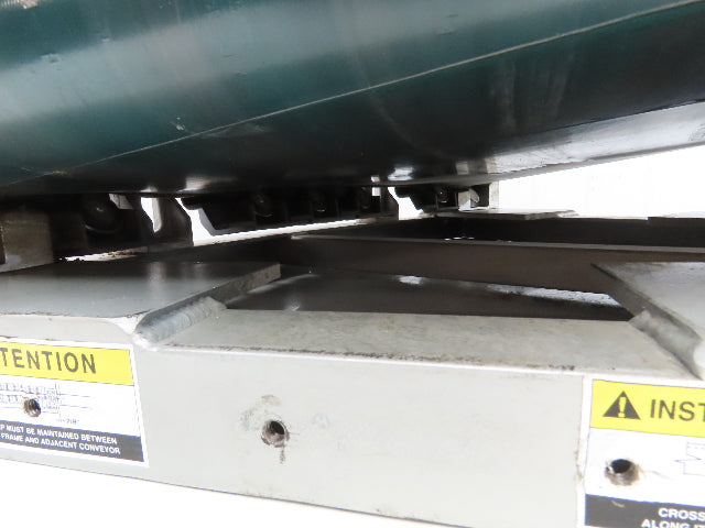 Transnorm TS1500/100 20" Belt Conveyor 45° LH Curve 250 FPM 460V Chain Drive