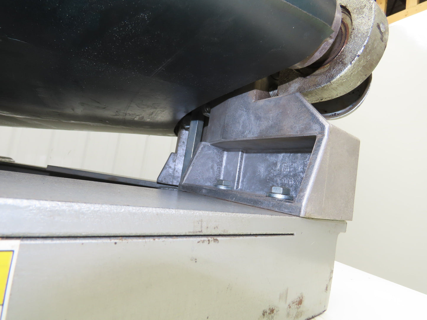 Transnorm TS1500/100 20" Belt Conveyor 45° LH Curve 250 FPM 460V Chain Drive