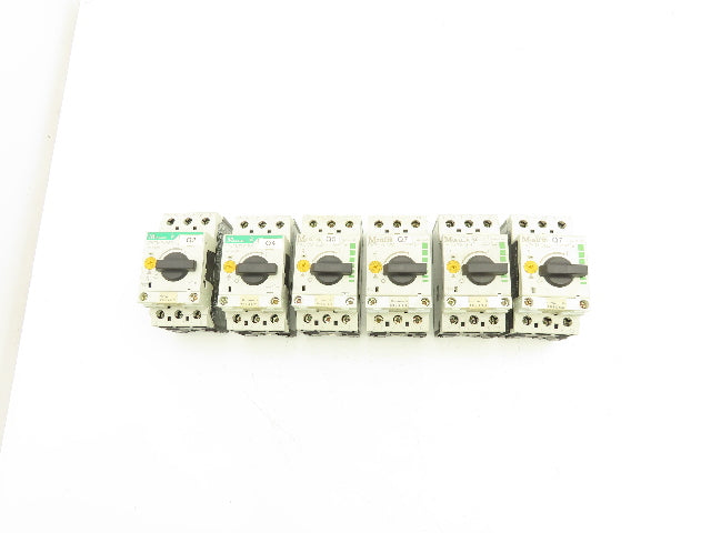 Moeller PKZMO-0.63 Circuit Breaker Motor Protector 0.4-0.63A 600VAC 3PH Lot Of 6