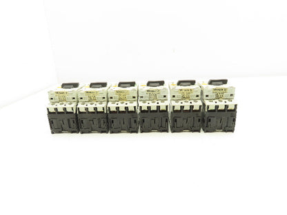 Moeller PKZMO-0.63 Circuit Breaker Motor Protector 0.4-0.63A 600VAC 3PH Lot Of 6