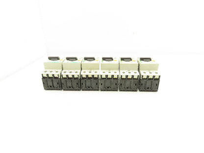 Moeller PKZMO-0.63 Circuit Breaker Motor Protector 0.4-0.63A 600VAC 3PH Lot Of 6