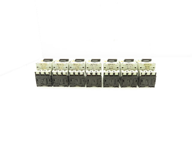 Moeller PKZM0-1 Circuit Breaker Motor Protector 1A 600VAC 3PH 1/2HP Lot Of 7