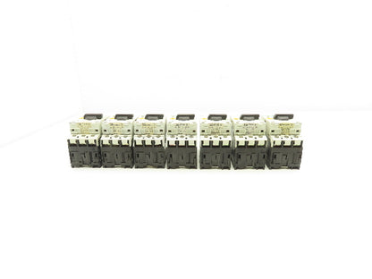 Moeller PKZM0-1 Circuit Breaker Motor Protector 1A 600VAC 3PH 1/2HP Lot Of 7