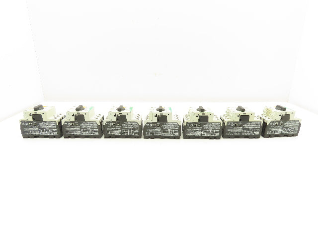 Moeller PKZM0-1 Circuit Breaker Motor Protector 1A 600VAC 3PH 1/2HP Lot Of 7